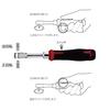 VESSEL 400ER3 Electric Slim Ratchet 3 8 Drive Cordless USB Japan
