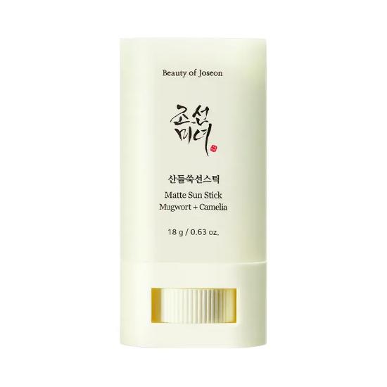 

Beauty of Joseon Matte Sun Stick: Mugwort + Camellia 18 g