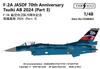 Fab Scale Japan Air Force 70th Anniversary Part 3 Tsuiki Base 2024 Plastic Model Decal FABD48063 1/48 F-2A Self-Defense (Airplane)