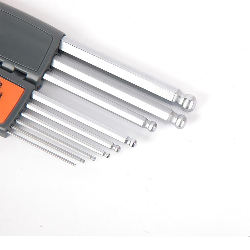 Sheffield S050007 9-Piece Metric Long Ball-End Hex Key Set
