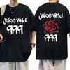 Rapper Juice Wrld 999 Short T Shirt Men's Women's Letter Printed Tshirts Y2k Casual Fashion Sportswear Summer Quick Dry Clothing