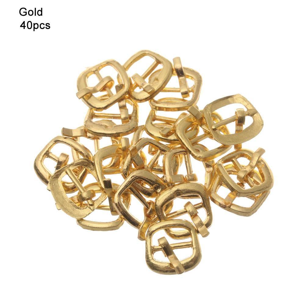 20/40pcs Newest 4 Colors  Tri-glide Buckle Belt Buttons Diy Dolls Buckles  Bags Accessories