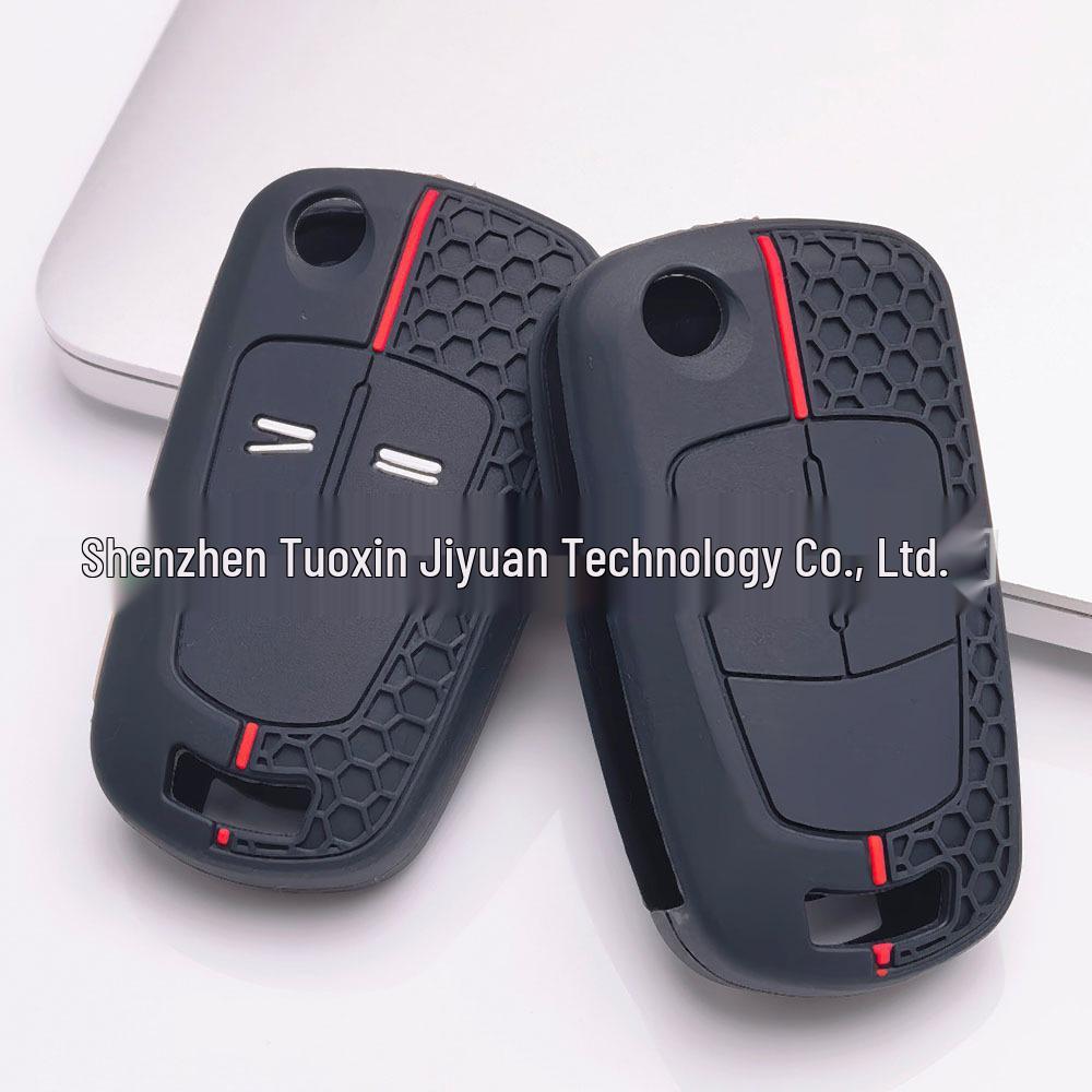 Opel Vauxhall 3-Button Folding Silicone Key Cover Compatible with Holden Cruze Accessories