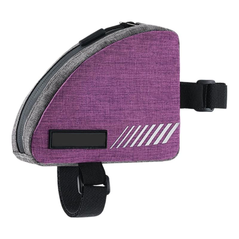 Detachable Bike Frame Bag Removable Strap Handlebars Bag Rainproofed Bicycles Bag Commuters Bike Accessories