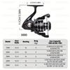 13+1BB High Quality High Load-bearing Zinc Alloy Spinning Reel 5.2:1 High Speed Biluya Reel EVA Grip Fishing Reel Casting Sea Fishing Reel