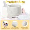 Uxcell Small Cotton Rope Woven Storage Basket Shelf Closet Storage Gift Woven Basket Cute Nursery Box Bin Decor Organization Bin