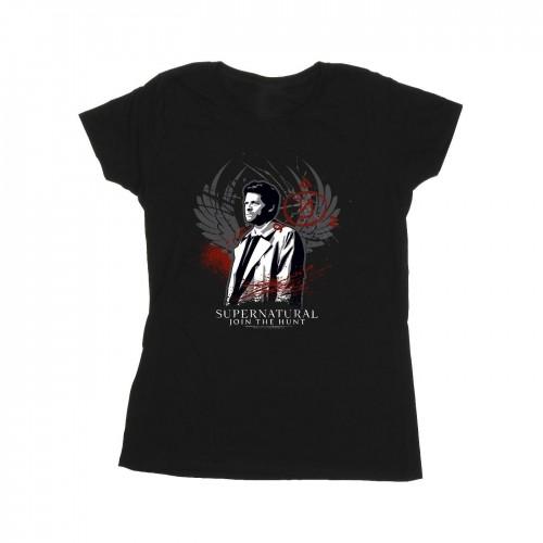 Supernatural Womens/Ladies Join The Hunt Cotton T-Shirt