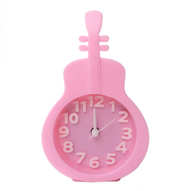 Three-dimensional Digital Silent Alarm Clock Creative Children's Student Bedside Bedroom Desktop Clock Clock