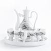 Baijiu Decanter & Ceramic Wine Glass Set with Gift Box