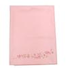 Hina March Floor Decoration Rug with Cherry Blossom Felt Rug Dolls, Embroidery, Pink, 75x55cm,