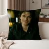 TV The Vvampire Ddiaries Damon Salvatore Pillow Case Suitable For Bedrooms Living Rooms Cars Home Decoration