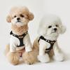 PU Leather Dog Harness and Leash Set Pet Harness for Small Dogs Teddy Bichon Comfortable Dog Harness Vest Leash Pet Supplies