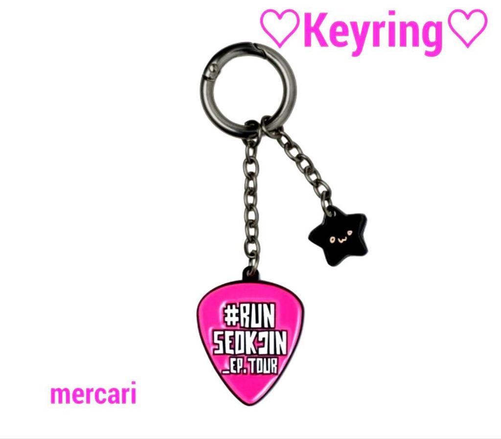 [USED] BTS Jin Tour Key Ring BT21 RJ WootTeo Woot