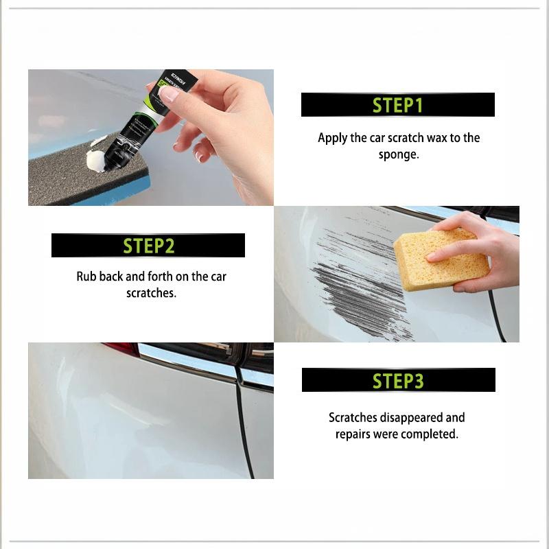Magic Car Scratch Remover Paste 1Pcs Affordable Car Paint Repair Tool for Daily Minor Scratch Quick Fix