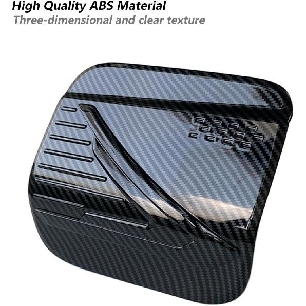 For Toyota Camry 2025 Accessories ABS Plastic Car Fuel Tank Cover Trim Oil Gas Cap Exterior Decoration -Carbon Fiber