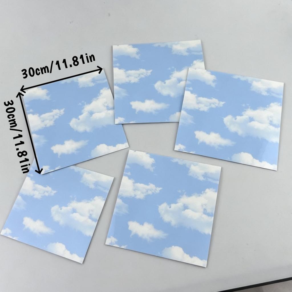 10pcs Ceiling Decoration Wall Stickers Ceiling Decoration Suitable for Kitchen and Bedroom Ceilings