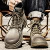 Fashion Autumn and winter men's boots High quality retro style Daily office and leisure business shoes Thick bottom luxury Outdoor