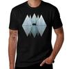 Misty Forest Mountain Bear T-Shirt Art Pattern Printed Casual Top