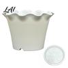 Plant Pots for Courtyard Large Flower with Drainage Holes And Tray Saucers Ruffled Edge Planter Decorative Home Indoor Outdoor Plants Creative