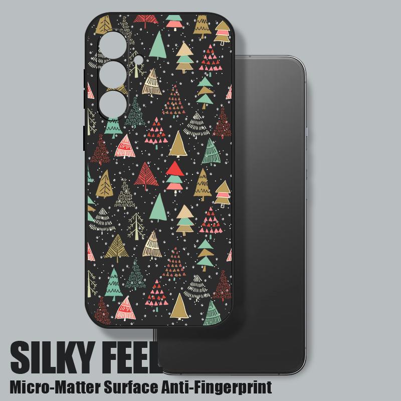 Christmas Phone Case For Samsung Galaxy A56 A17 A26 A16 A36 A55 A54 A53 A15 S24 S25 FE S25 S22 S23 Ultra Shockproof Lanyard Cover