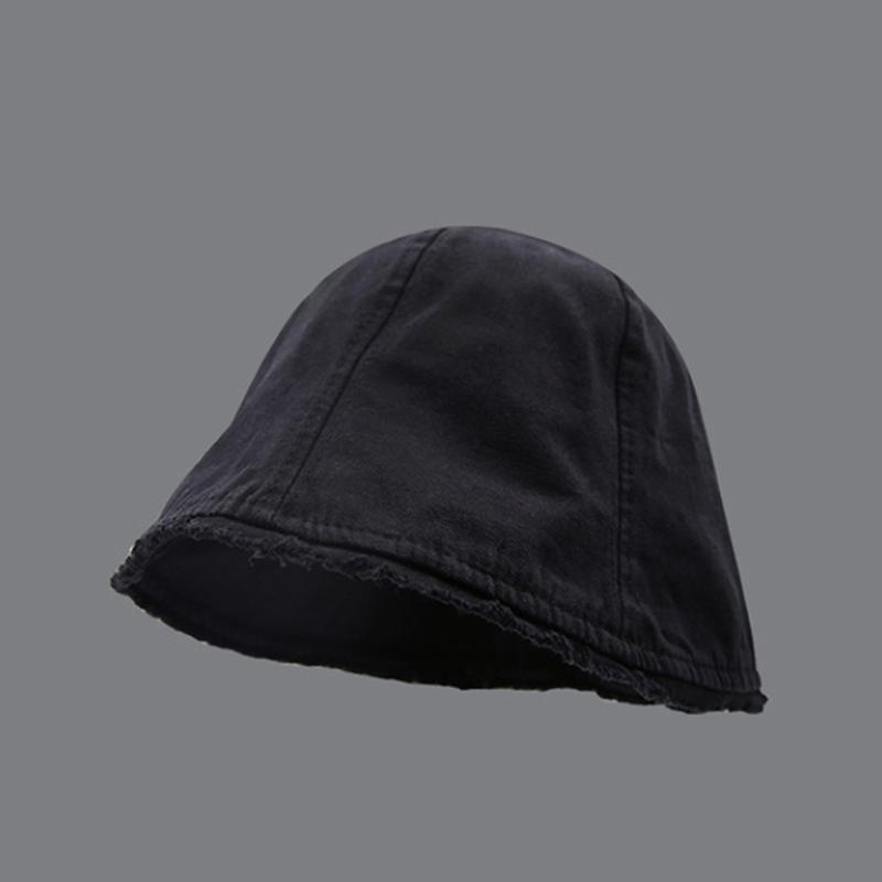 Simple Trend Hexagonal Bucket Hat Men's And Women's Casual Sunshade And Windproof Warm Fisherman's Hat