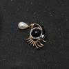 Brooches For Women Rhinestone Enamel Eyes Office Causal Brooch Pins Gifts Waterdrop Crystal Eyes