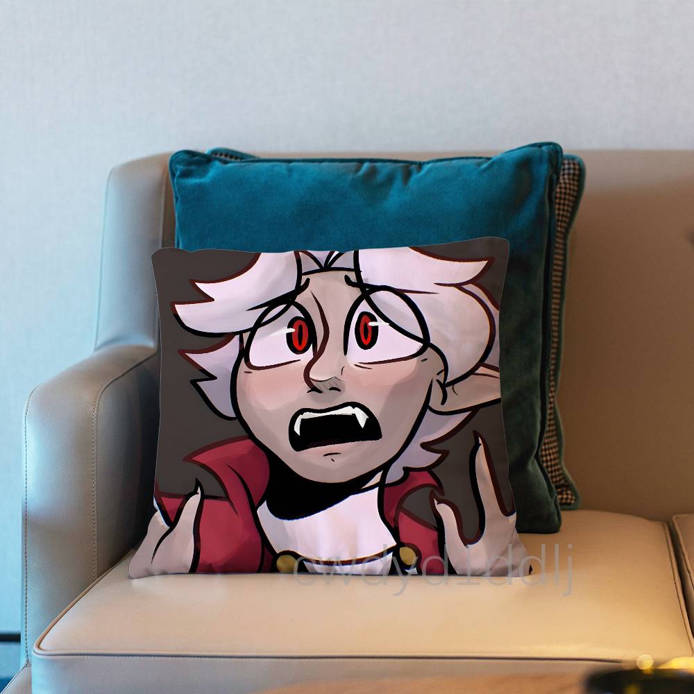 S-Scott Smajor Vampires Smp Pillow Case Short Plush Sofa Decorative Gift Home Double-Sided Printing Cushio