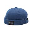 Fashion Hip Hop Beanie Street Hat Casual Corduroy Brimless Docker Cap Adjustable Letter Vintage Dome Hat Outdoor