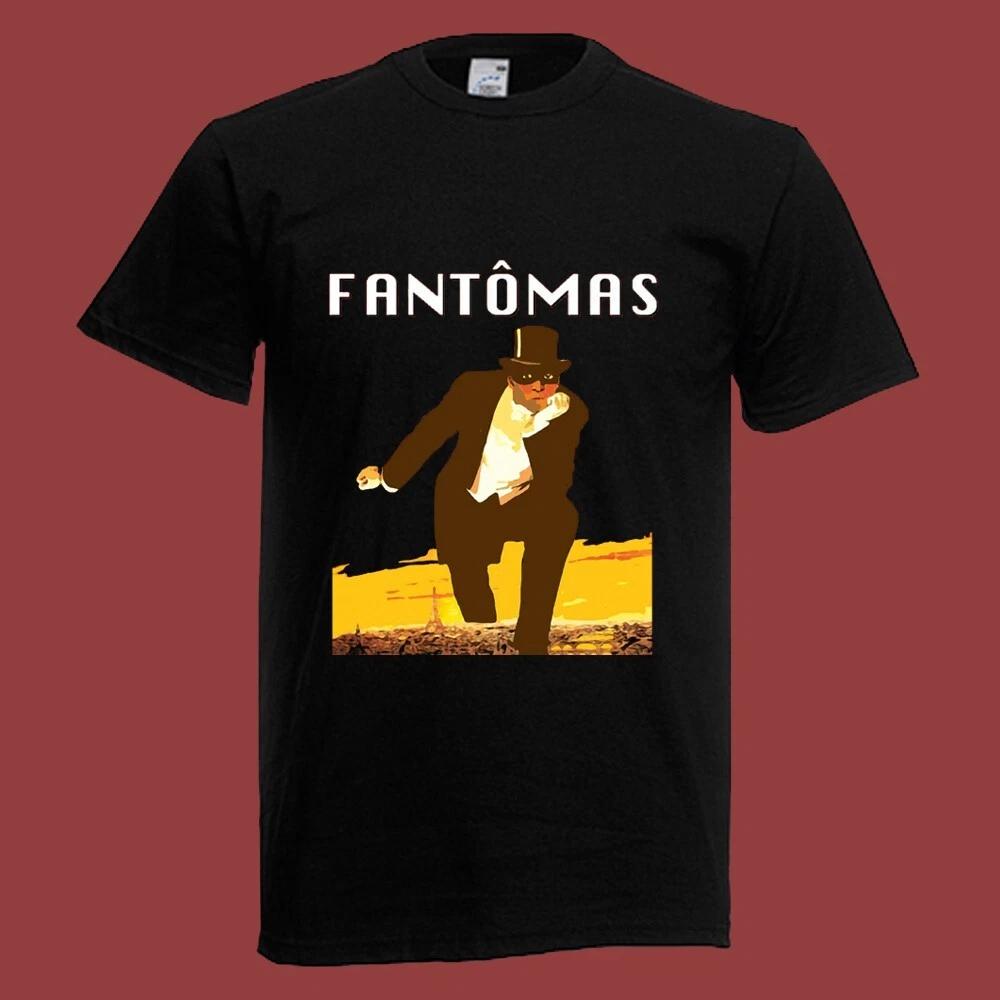 Fantomas Men s Black Size S-5XL XXL