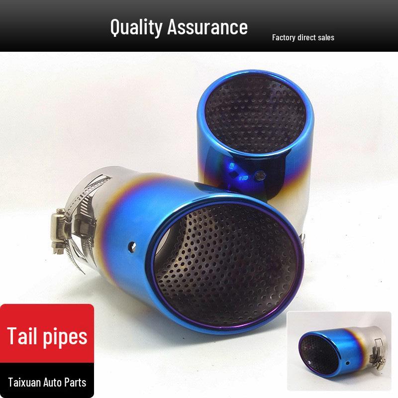 

Синяя выхлопная труба из нержавеющей стали для Jin Xuan CX5/CX4/CX3, Wrangler, A6L, Q3 Car Exhaust Pipe