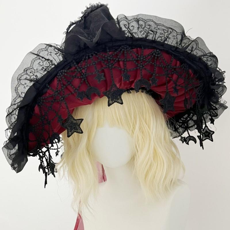 Halloween Wizard Hat Funny Witch Hat Witch Caps Wizard Costume Accessories for Masquerades Party Decor Cosplay Props