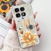 Clear For Xiaomi 14T Case Cover Luxury Cute Cat Fashion Flowers Funny Cool Painted Soft Phone Case 2406APNFAG