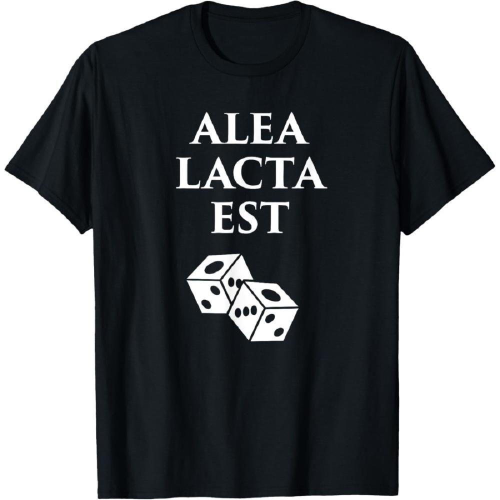 

Alea Lacta Est - History of Ancient Rome _ Julius Caesar T-Shirt S