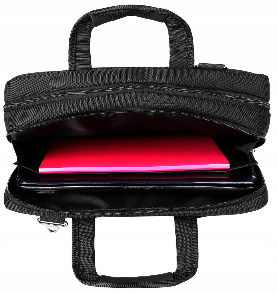 Ekskluzywna Torba Na Laptopa Zagatto 15,6" I 17,3" Czarna ZG651