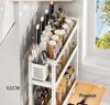 Kitchen Countertop Spice and Sauce Storage Rack