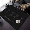 Love Yourself Flower Kpop Floor Mat INS Style Soft Bedroom Floor House Laundry Room Mat Anti-skid Household Carpets