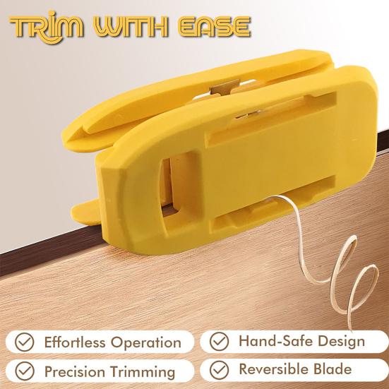 Edge Banding Trimmer Sturdy Structure Easy to Use Compact Design Portable Wood Chamfering Fillet Scraper Woodworking Tool