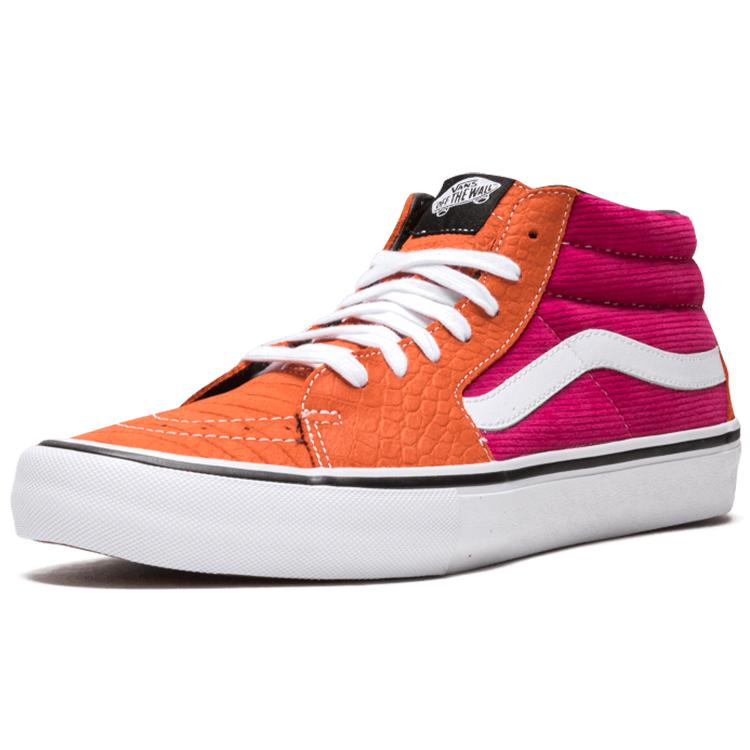 Sk8 Mid Supreme x Sk8 Mid Vans Pro 'Corduroy Croc' VN0A347UPUJ