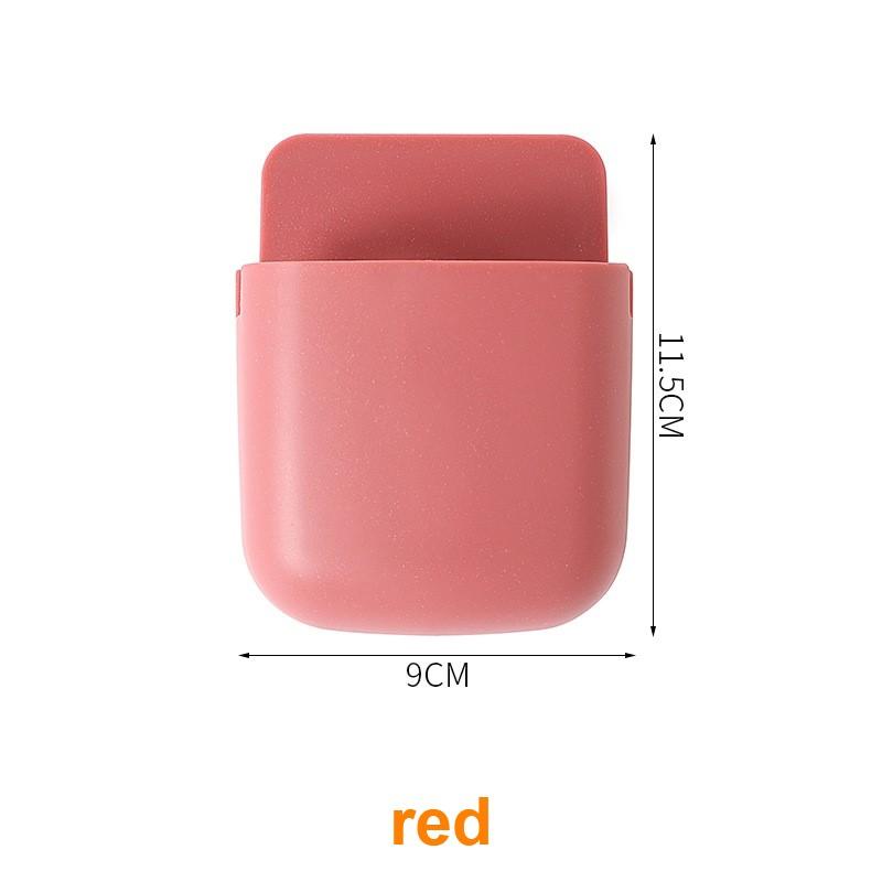 3033 настенный ящик для хранения пульта дистанционного управления органайзер для хранения чехол для кондиционера телевизора мобильного телефона держатель вилки подставка красный 1098₽