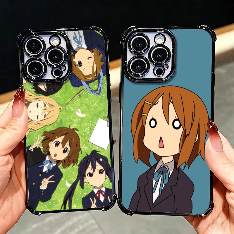 K on! Hirasawa Yui Anime Soft Phone Case For Xiaomi Poco X7 X8 Pro Max X6 X5 X3 F8 Ultra F7 M8 M7 M5S Redmi 15C 15A 15 14C 13C 1