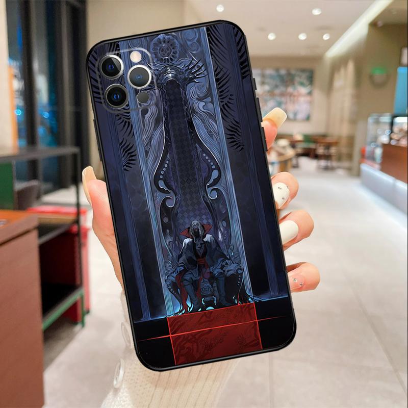 Dracula Phone Case For iPhone 16 15 14 13 12 11 Pro Max Mini X XS XR 6 Plus Back Cover
