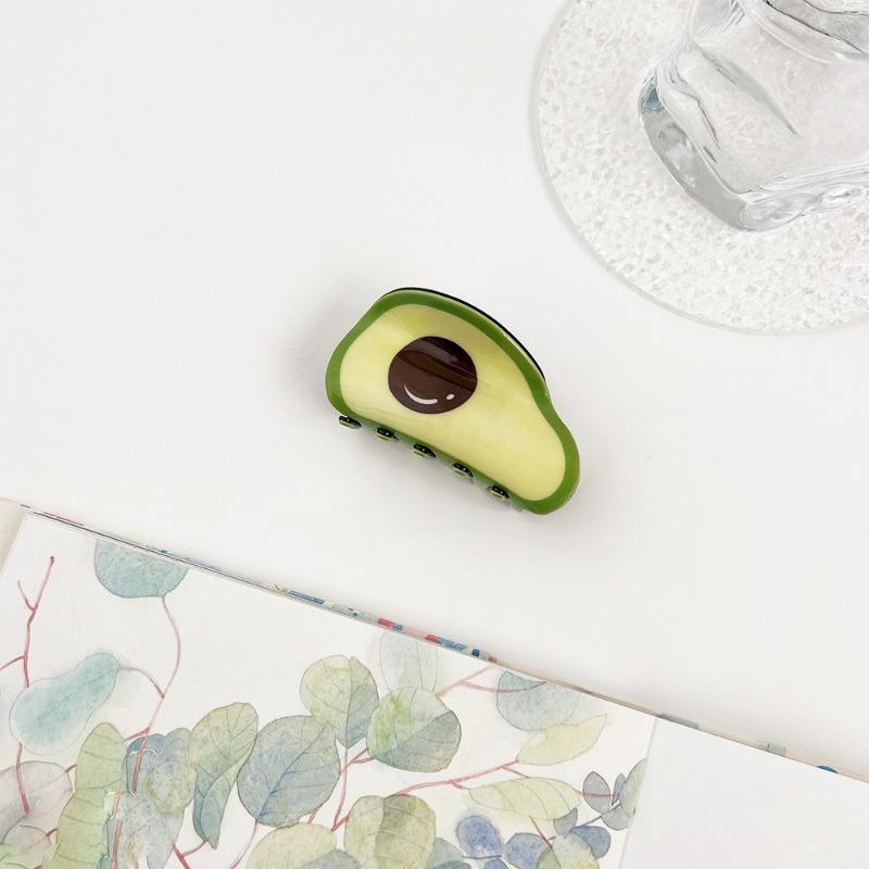 Cute and Versatile Hair ClipsFruit and Vegetable Grabber Back of The Head Updo Shark Clip Hair Accessory