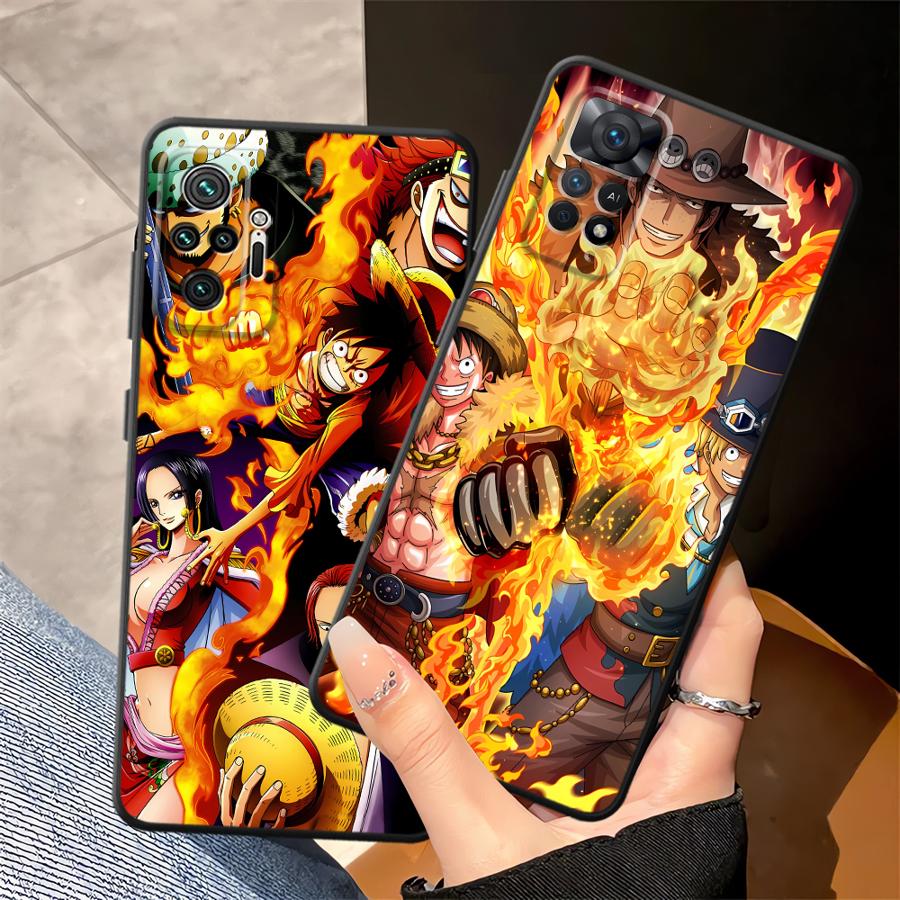 Funda Phone Cover Case for Xiaomi Redmi Note 11S 12S 11 13 12 Pro Plus 10 9 8 Pro 9s 10S Cool Luffy ACE