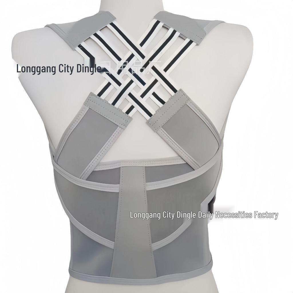 Unisex Posture Corrector: Back Support Belt for Shoulder Alignment and Anti-Hunchback Correction