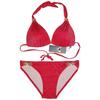 Hanli Valley Korejský Styl Červený Bikini Set | Chytrý & Sexy Třídílný Plavky