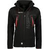 Geographical Norway Techno Softshell Jacket Waterproof Windproof Black