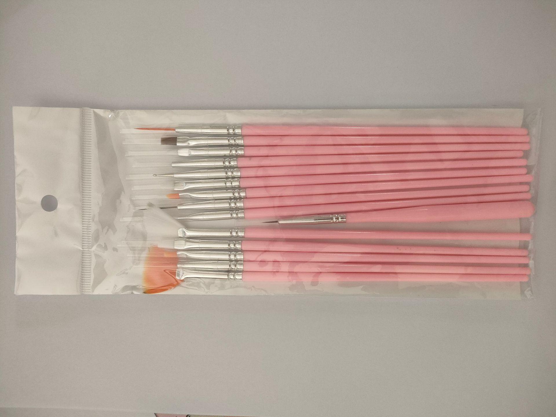 

15-Piece Nail Art Brush and Pen Set