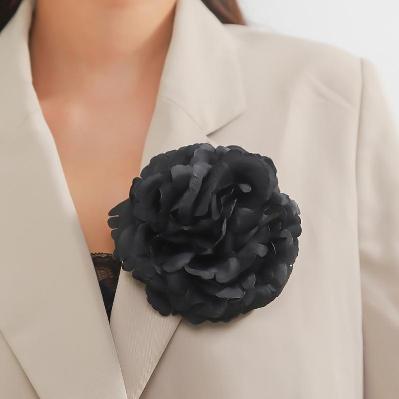 Chique Stoffen Bloem Speld Versiering Unieke Stoffen Bloem Reversspeld Versiering Mooie Bloem Broche Speld Accessoire
