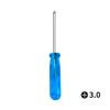 Mini 45mm Crystal Blue Handle Screwdriver for Mobile Phone Repair and Toys