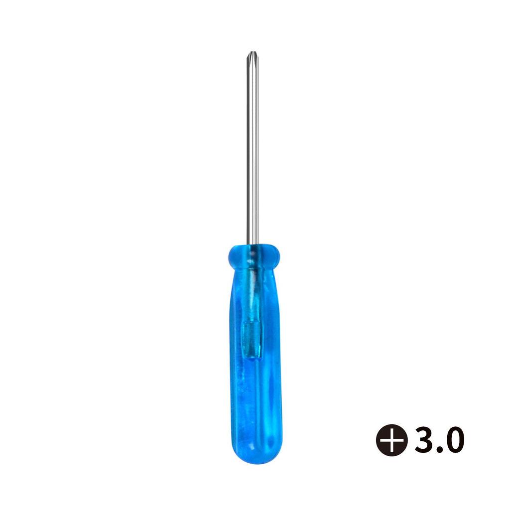 Mini 45mm Crystal Blue Handle Screwdriver for Mobile Phone Repair and Toys